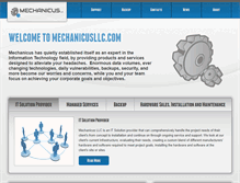 Tablet Screenshot of mechanicusllc.com